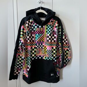 UGG MENS Colorful Checkered Hoodie US LARGE